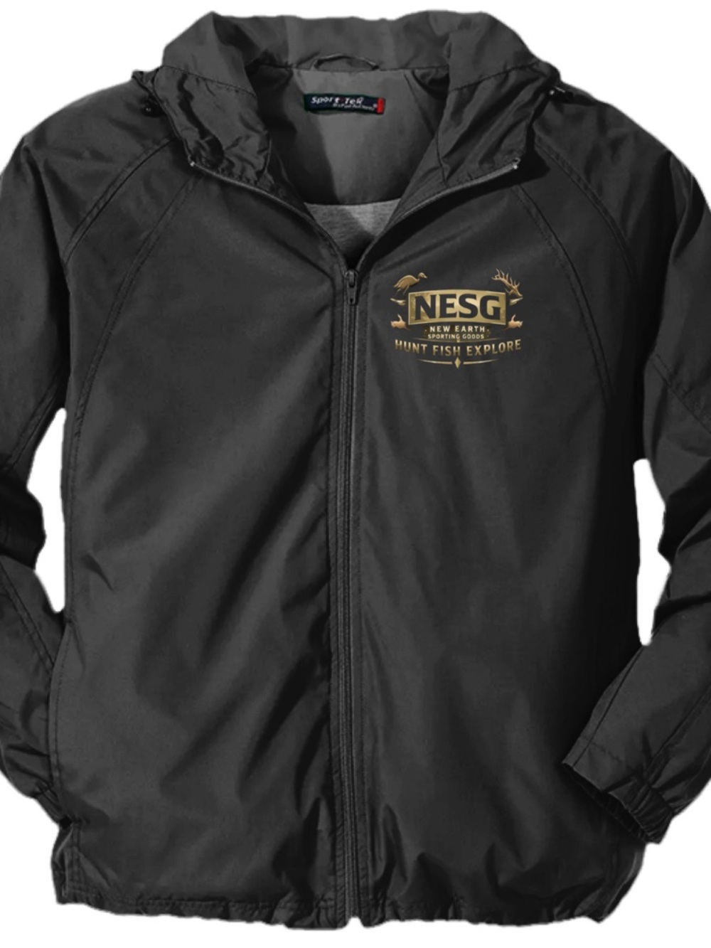 NESG Black Sport Tek Jacket